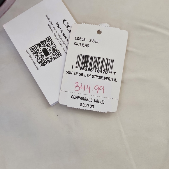 Coach New York Teri Shoulder Bag- purple sequins - Picture 4 of 6